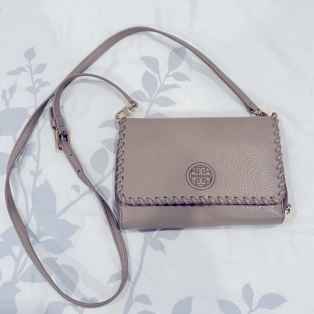 Tory Burch Beige Crossbody